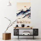 JAPANESE LANDSCAPE Poster Vertical Autocolante