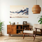 JAPANESE LANDSCAPE Poster Horizontal Autocolante