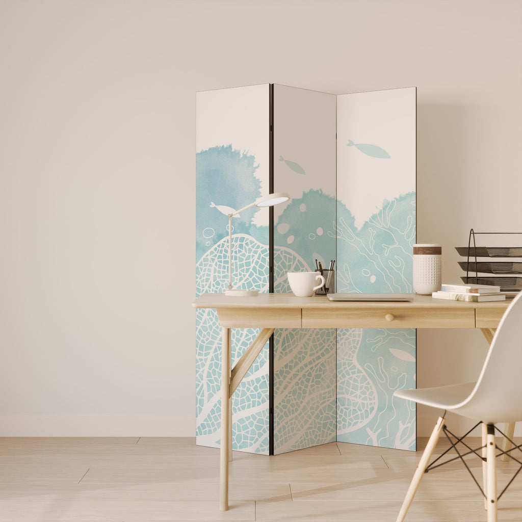 UNDERWATER PLEASURES 3-Panel Room Divider