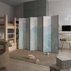 UNDERWATER PLEASURES Decorative 6-Panel Room Divider