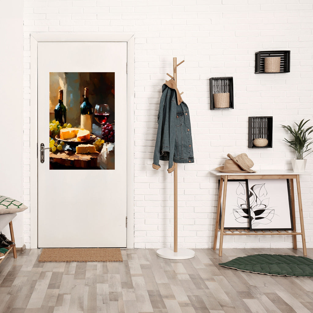 VINTAGE VINEYARD LUXURY Poster Vertical Autocolante