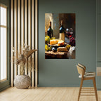 VINTAGE VINEYARD LUXURY Poster Vertical Autocolante