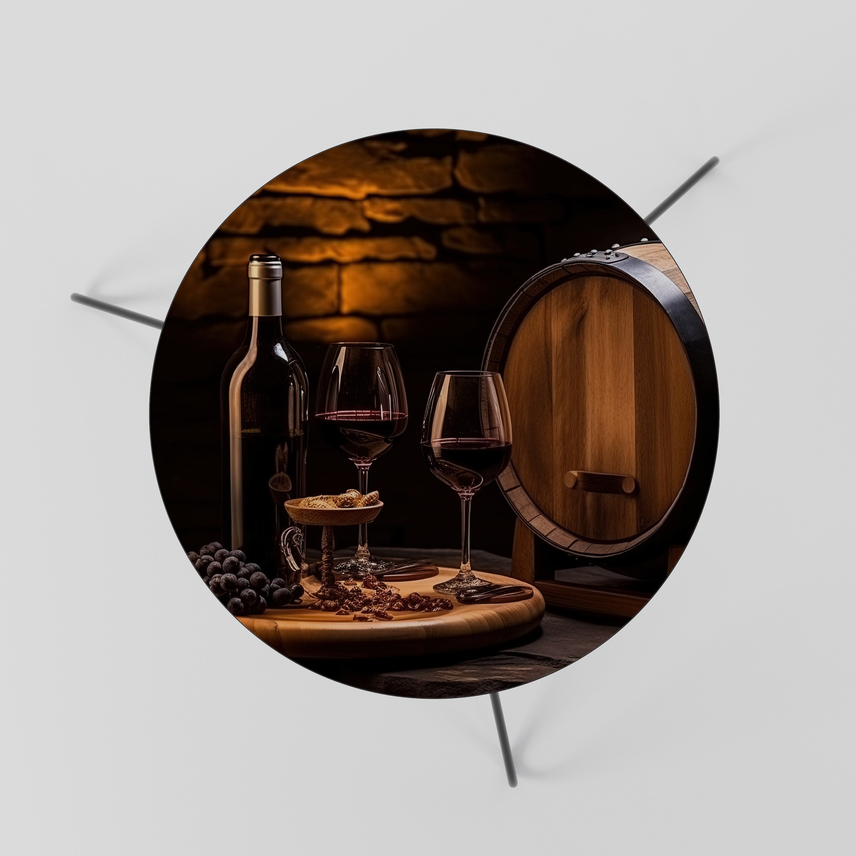 VINTAGE VIGNETTE Mesa de Centro 60