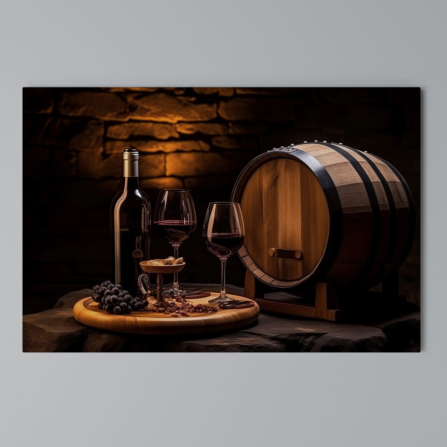 VINTAGE VIGNETTE Horizontal Canvas Print