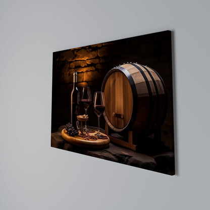 VINTAGE VIGNETTE Horizontal Canvas Print