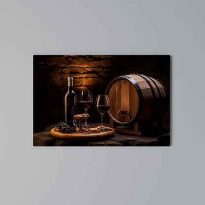VINTAGE VIGNETTE Horizontal Canvas Print