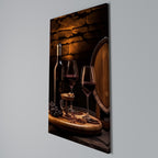 VINTAGE VIGNETTE Quadro em tela vertical