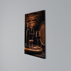 VINTAGE VIGNETTE Quadro em tela vertical