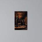 VINTAGE VIGNETTE Quadro em tela vertical
