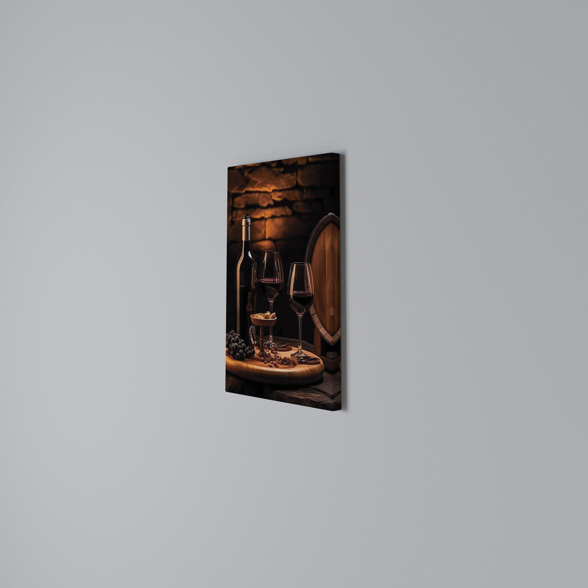 VINTAGE VIGNETTE Quadro em tela vertical