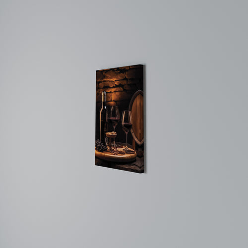 VINTAGE VIGNETTE Quadro em tela vertical