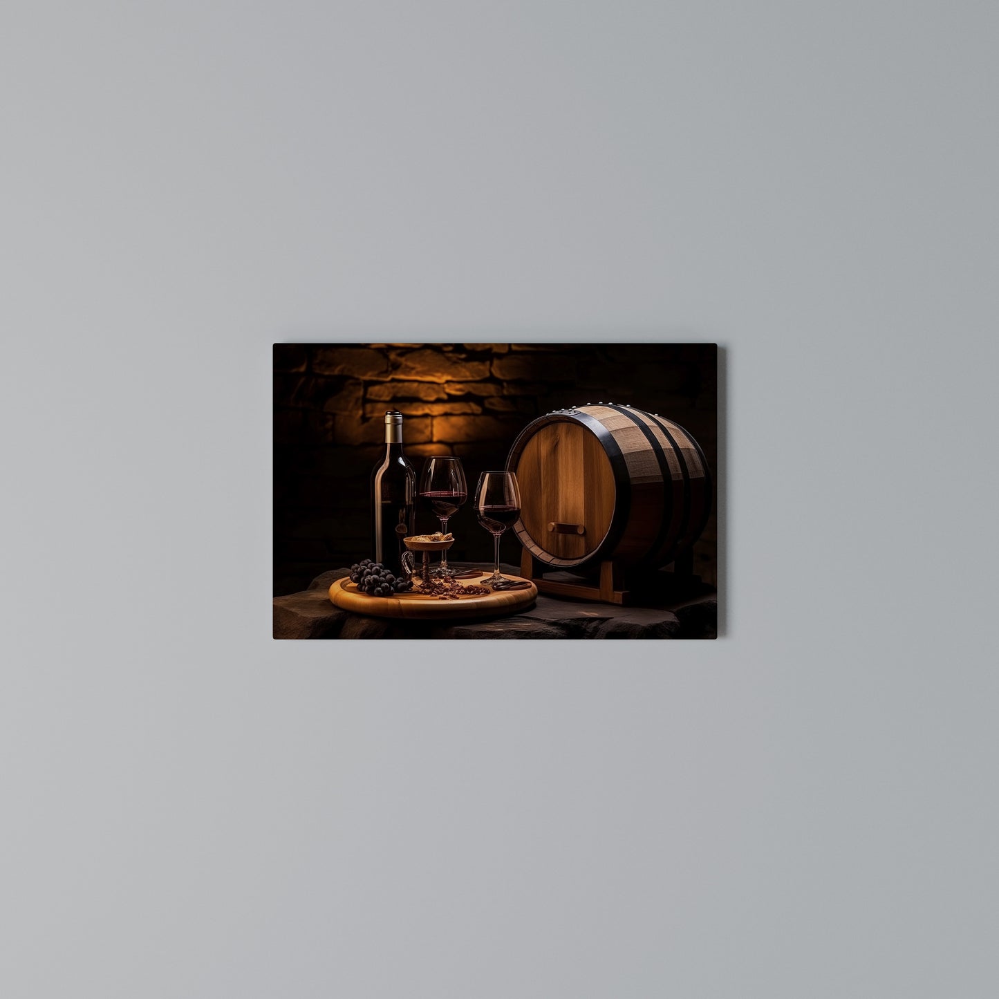 VINTAGE VIGNETTE Horizontal Canvas Print
