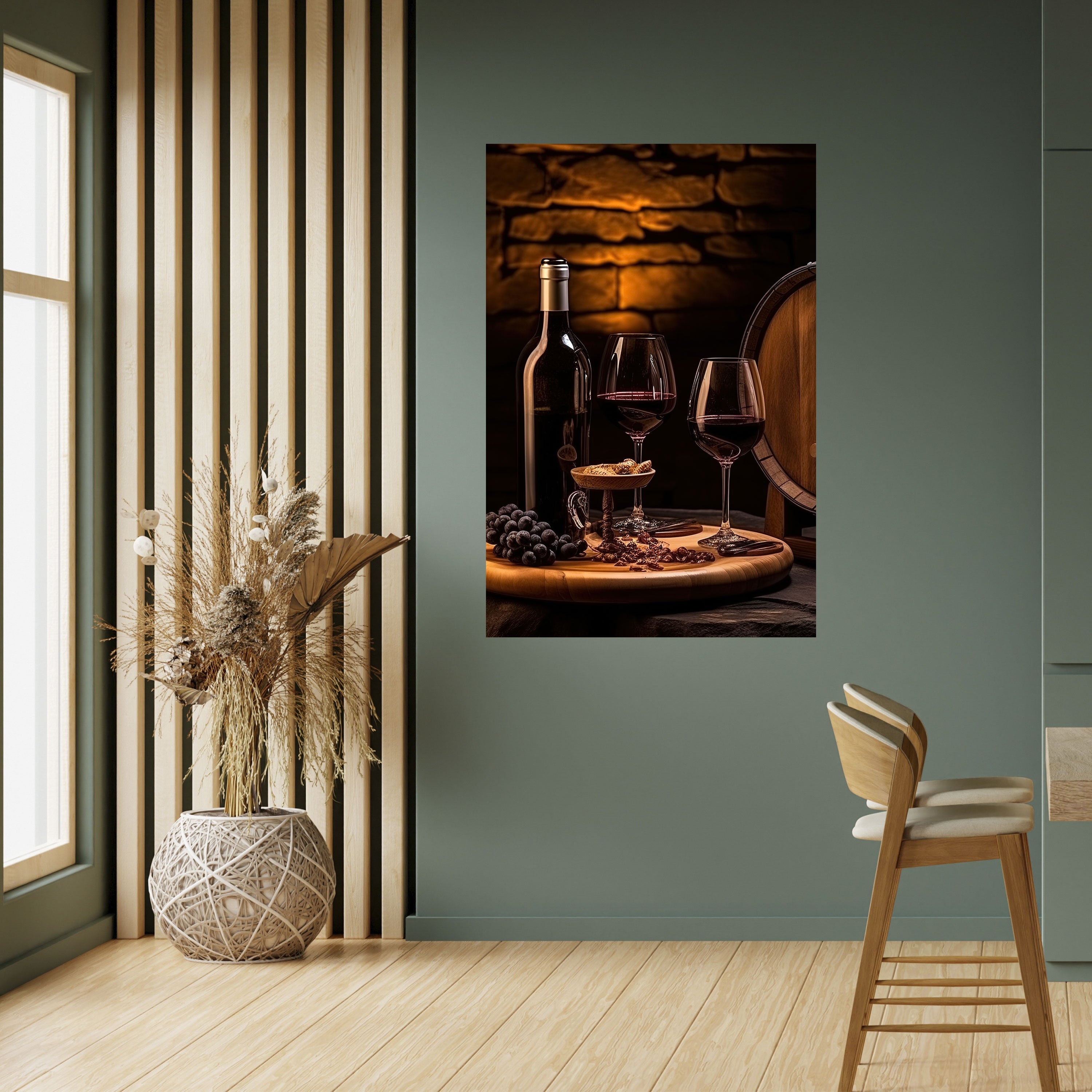 VINTAGE VIGNETTE Poster Vertical Autocolante