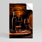 VINTAGE VIGNETTE Poster Vertical Autocolante