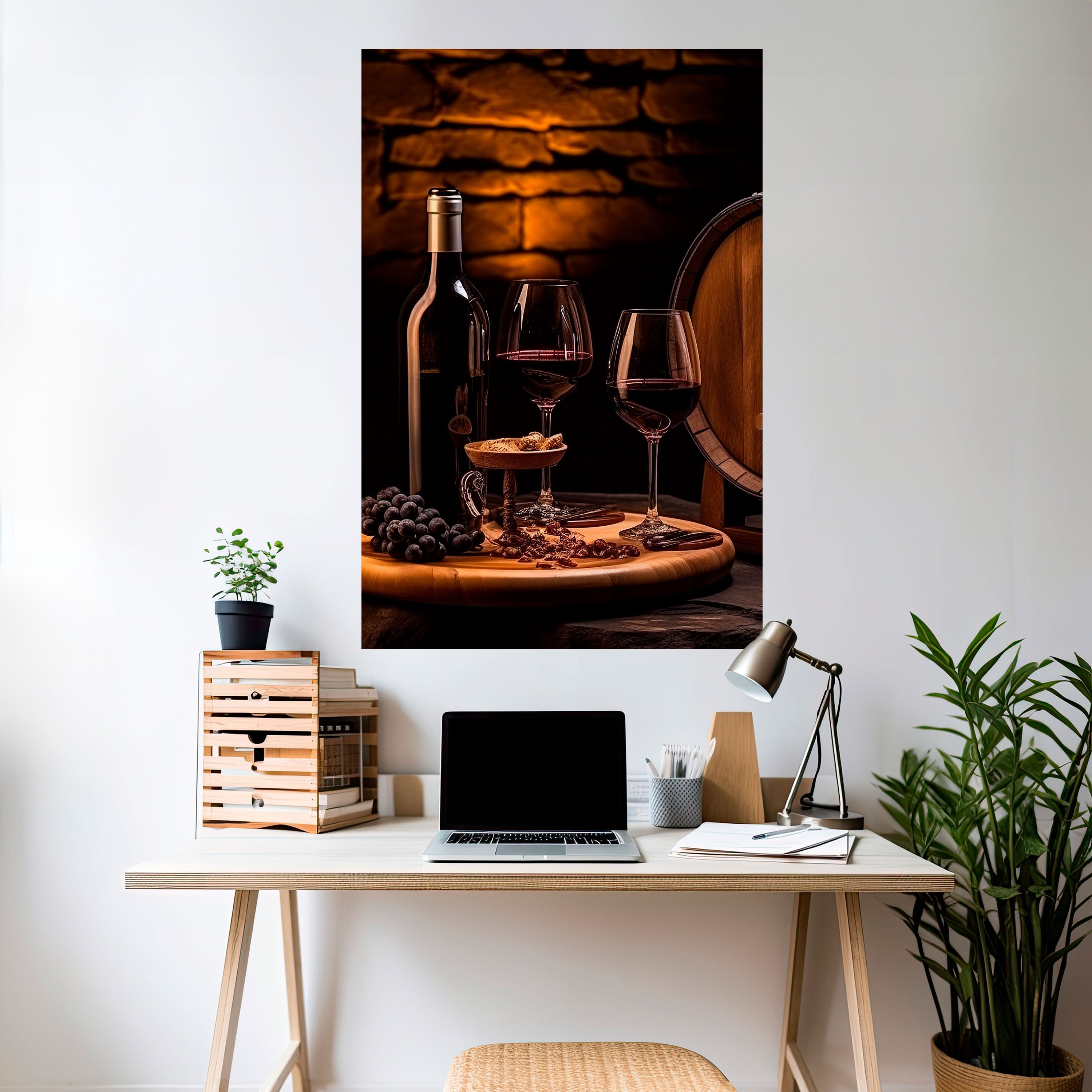 VINTAGE VIGNETTE Poster Vertical Autocolante