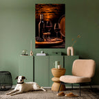 VINTAGE VIGNETTE Poster Vertical Autocolante