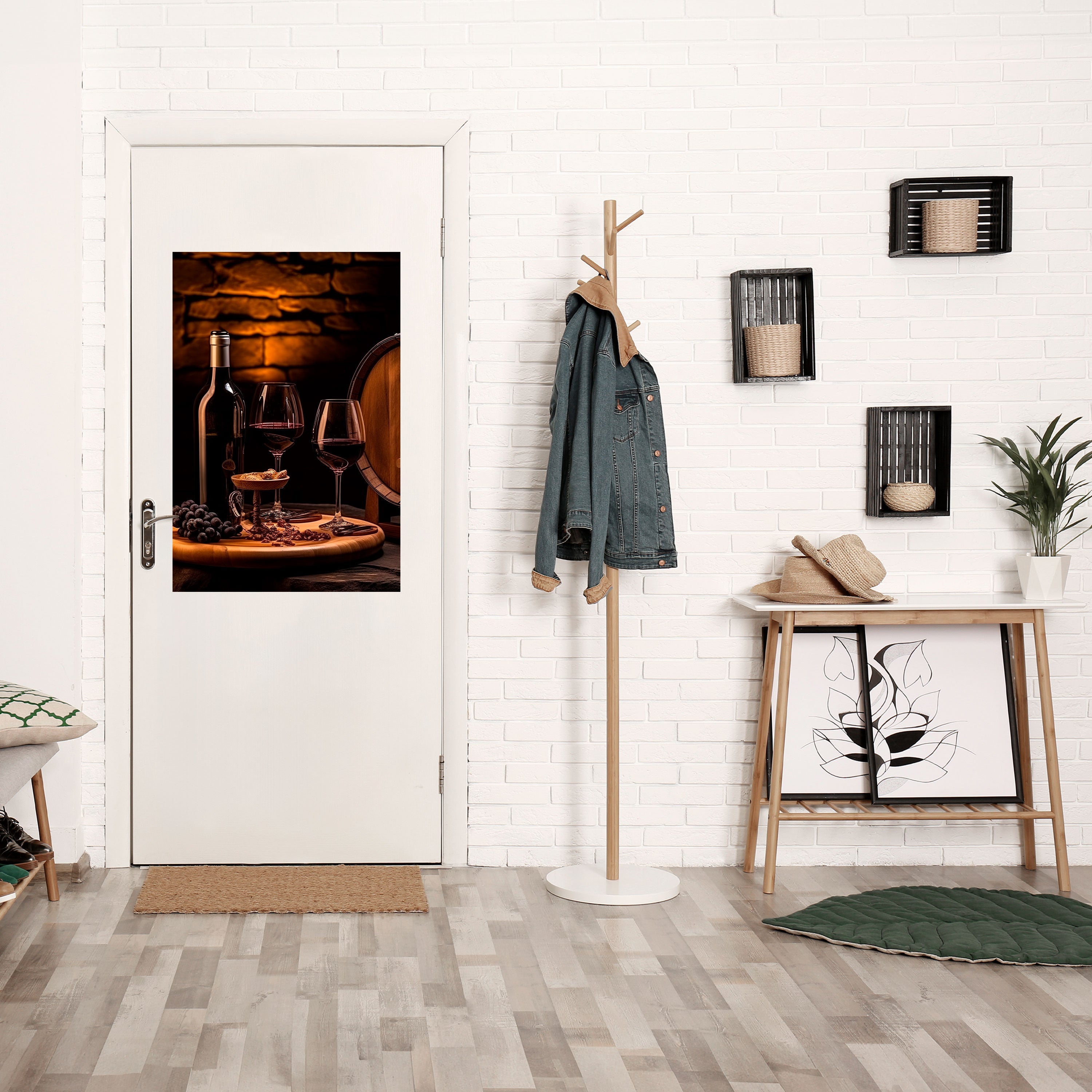 VINTAGE VIGNETTE Poster Vertical Autocolante