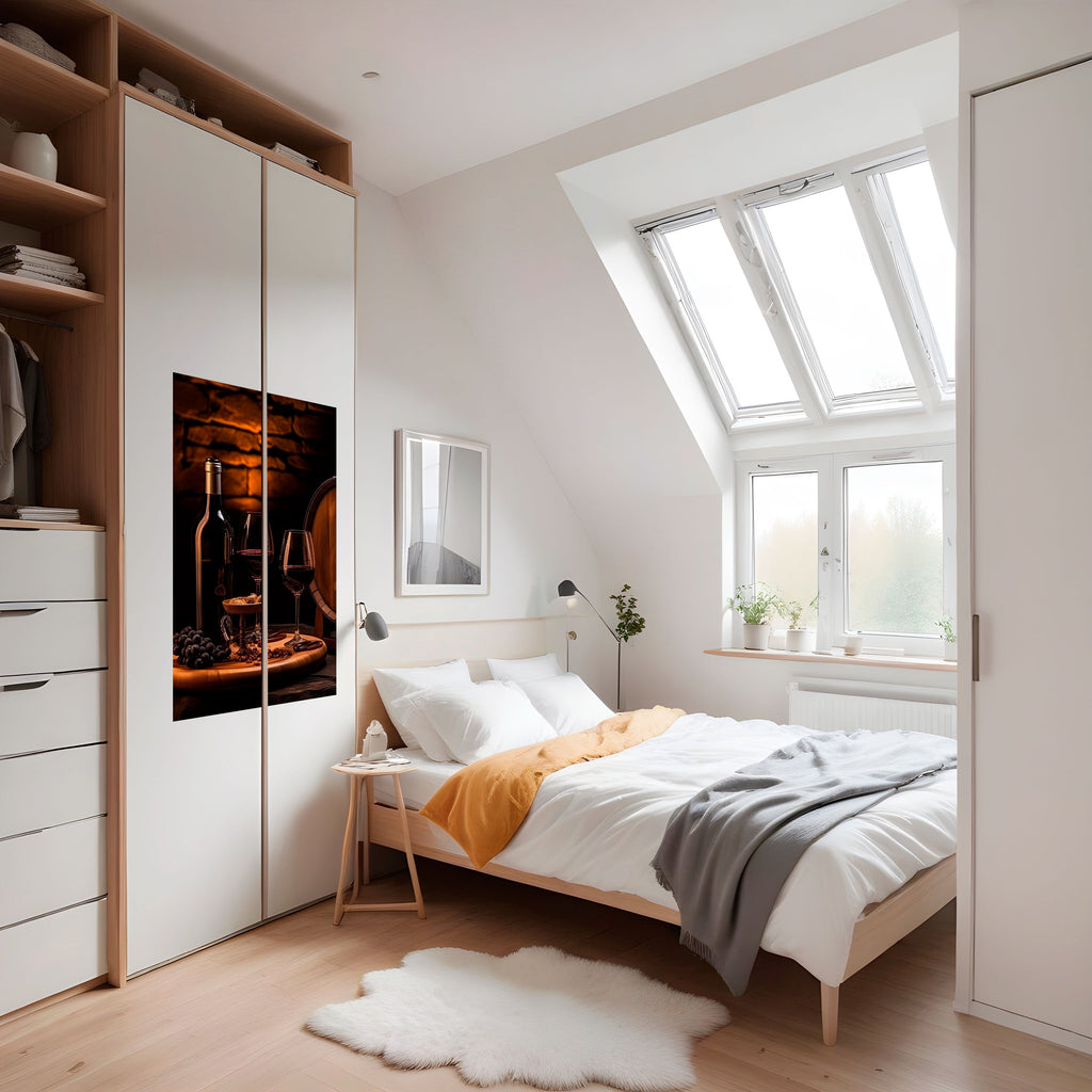 VINTAGE VIGNETTE Poster Vertical Autocolante