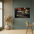 BARISTA’S DREAM MACHINE Poster Horizontal Autocolante