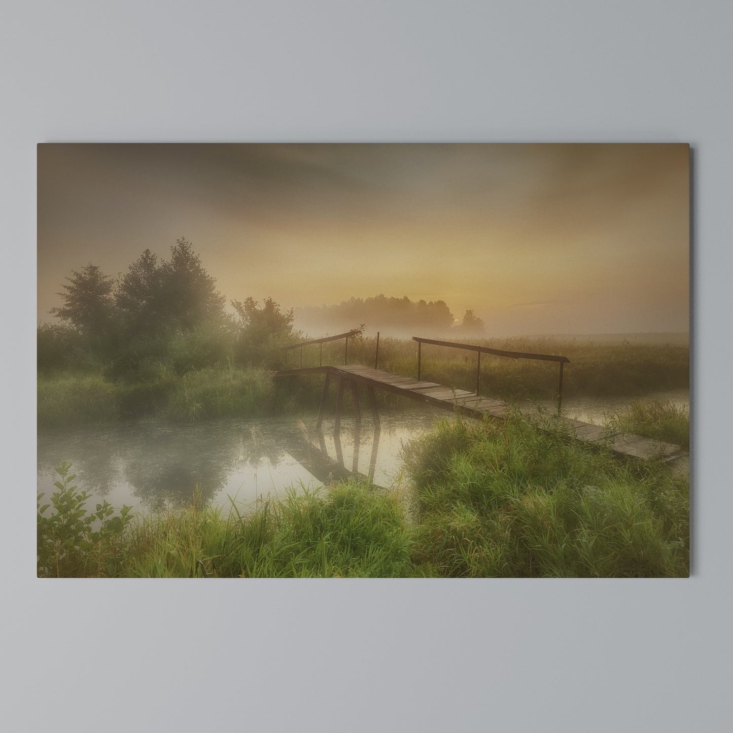 DREAMY HAZE Horizontal Canvas Print