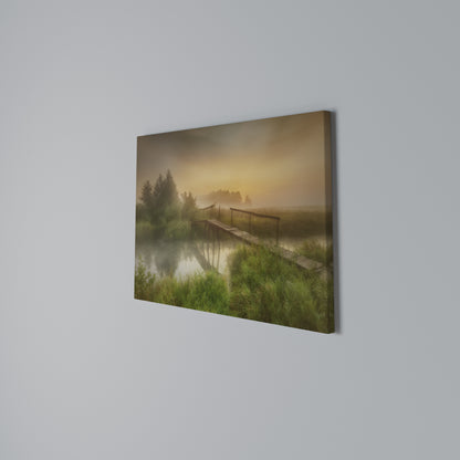 DREAMY HAZE Horizontal Canvas Print