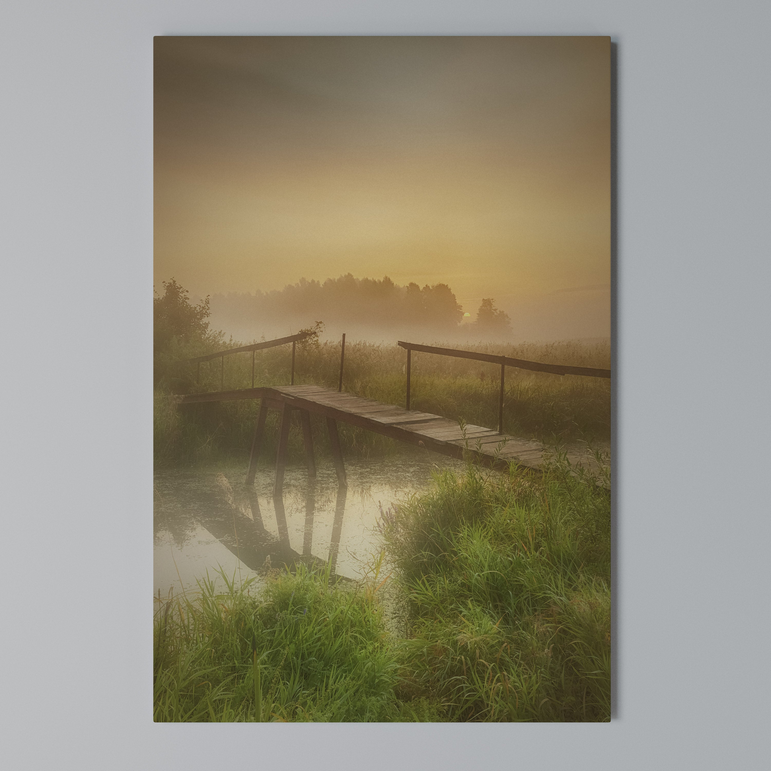 DREAMY HAZE Quadro em tela vertical