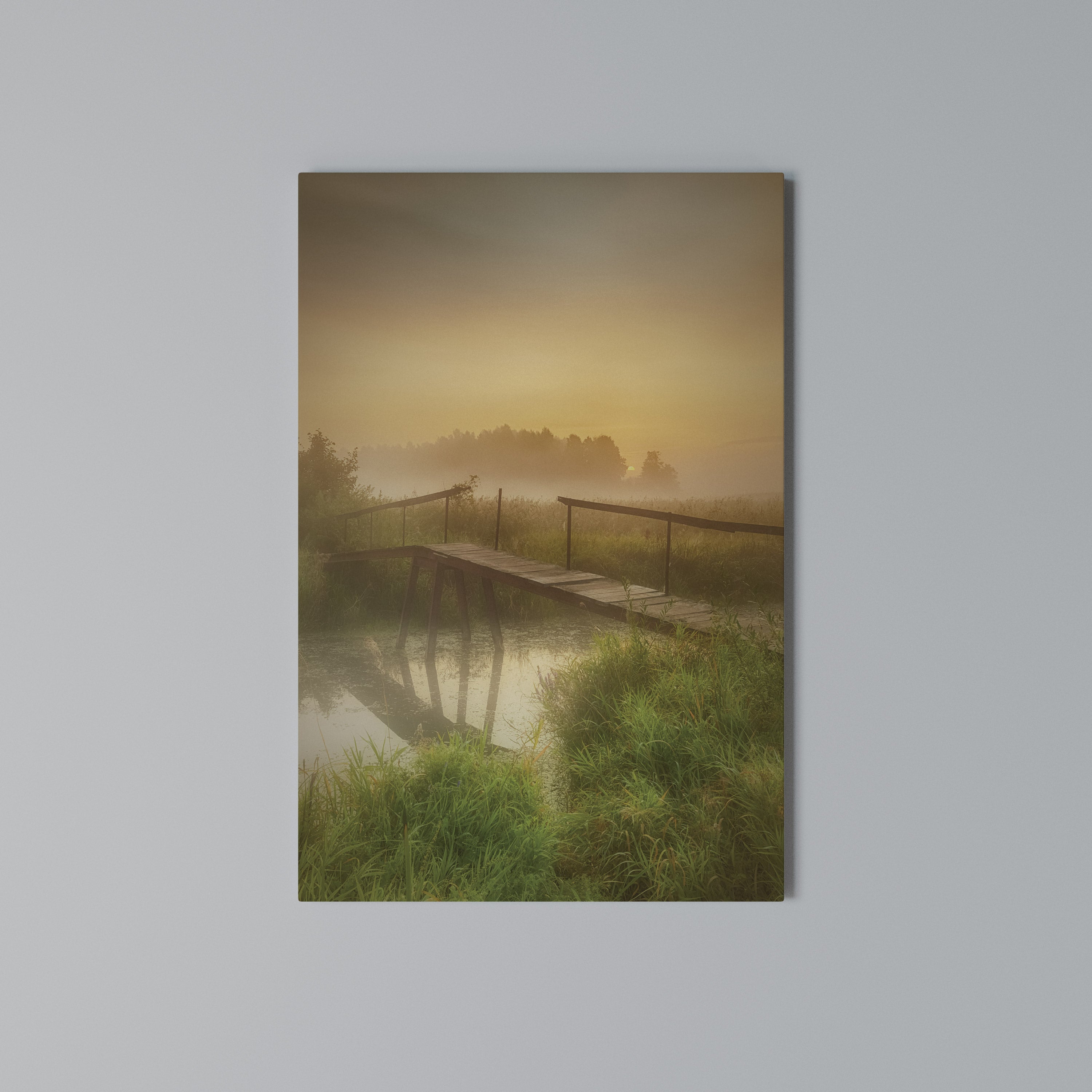 DREAMY HAZE Quadro em tela vertical