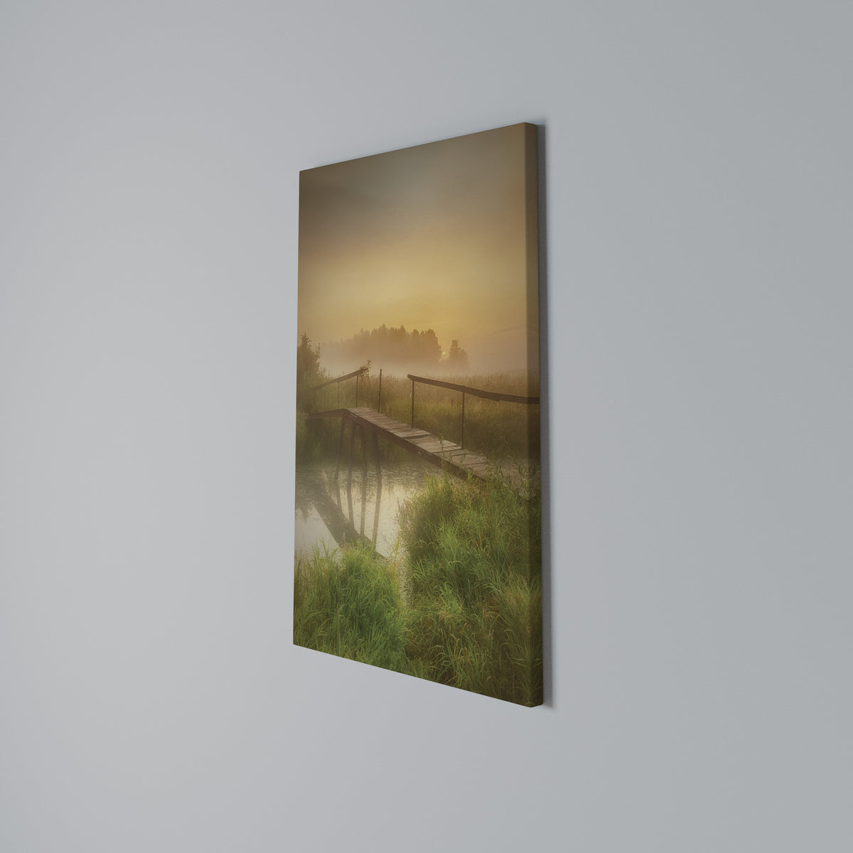 DREAMY HAZE Quadro em tela vertical