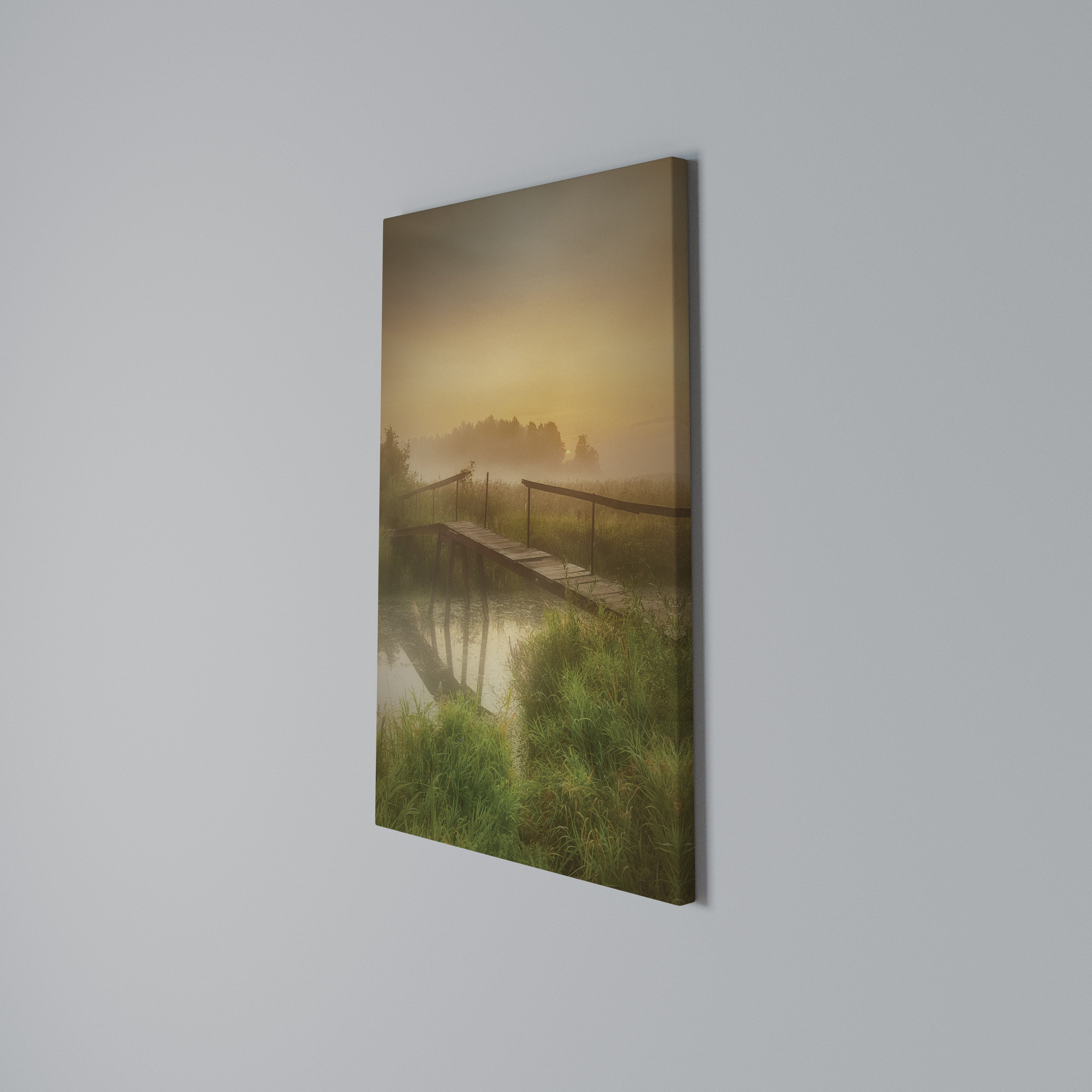 DREAMY HAZE Quadro em tela vertical