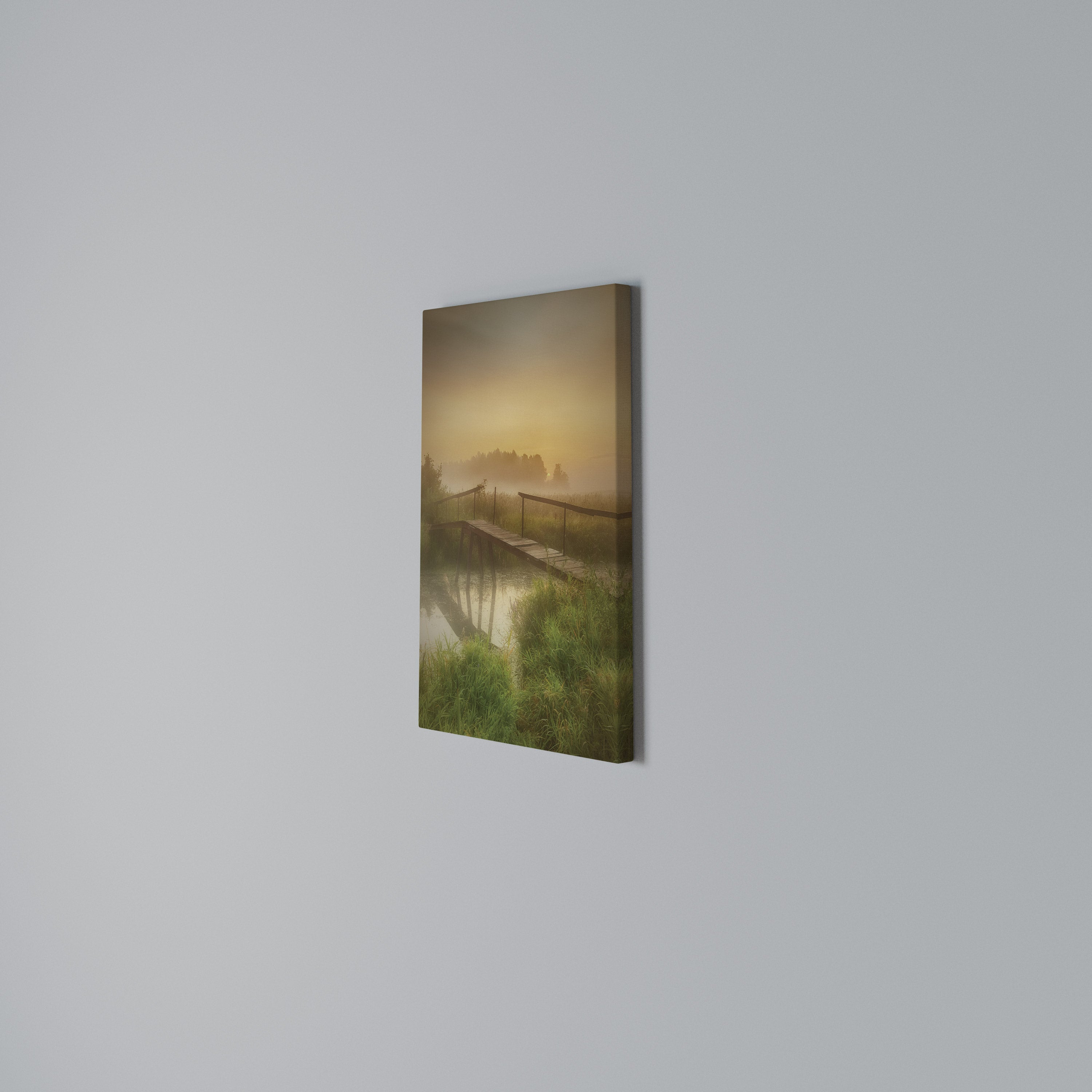 DREAMY HAZE Quadro em tela vertical