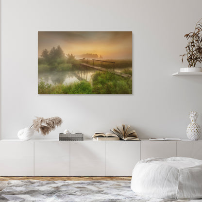 DREAMY HAZE Horizontal Canvas Print
