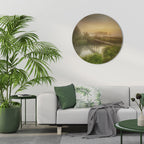 DREAMY HAZE Quadro Redondo Decorativo