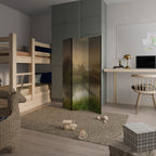 DREAMY HAZE Biombo Decorativo de 3 Painéis