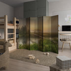 DREAMY HAZE Decorative 6-Panel Room Divider