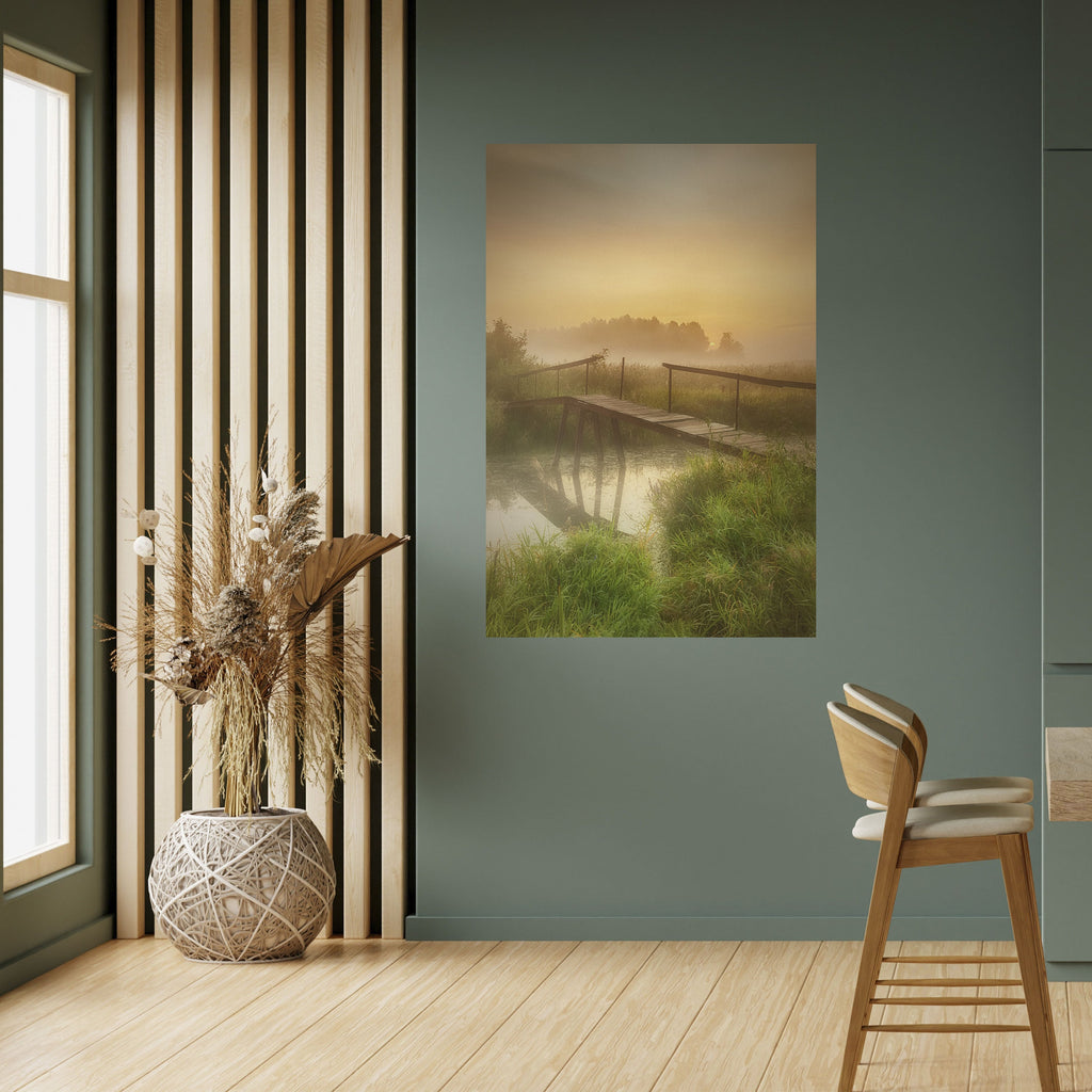 DREAMY HAZE Peel and Stick Vertical Poster