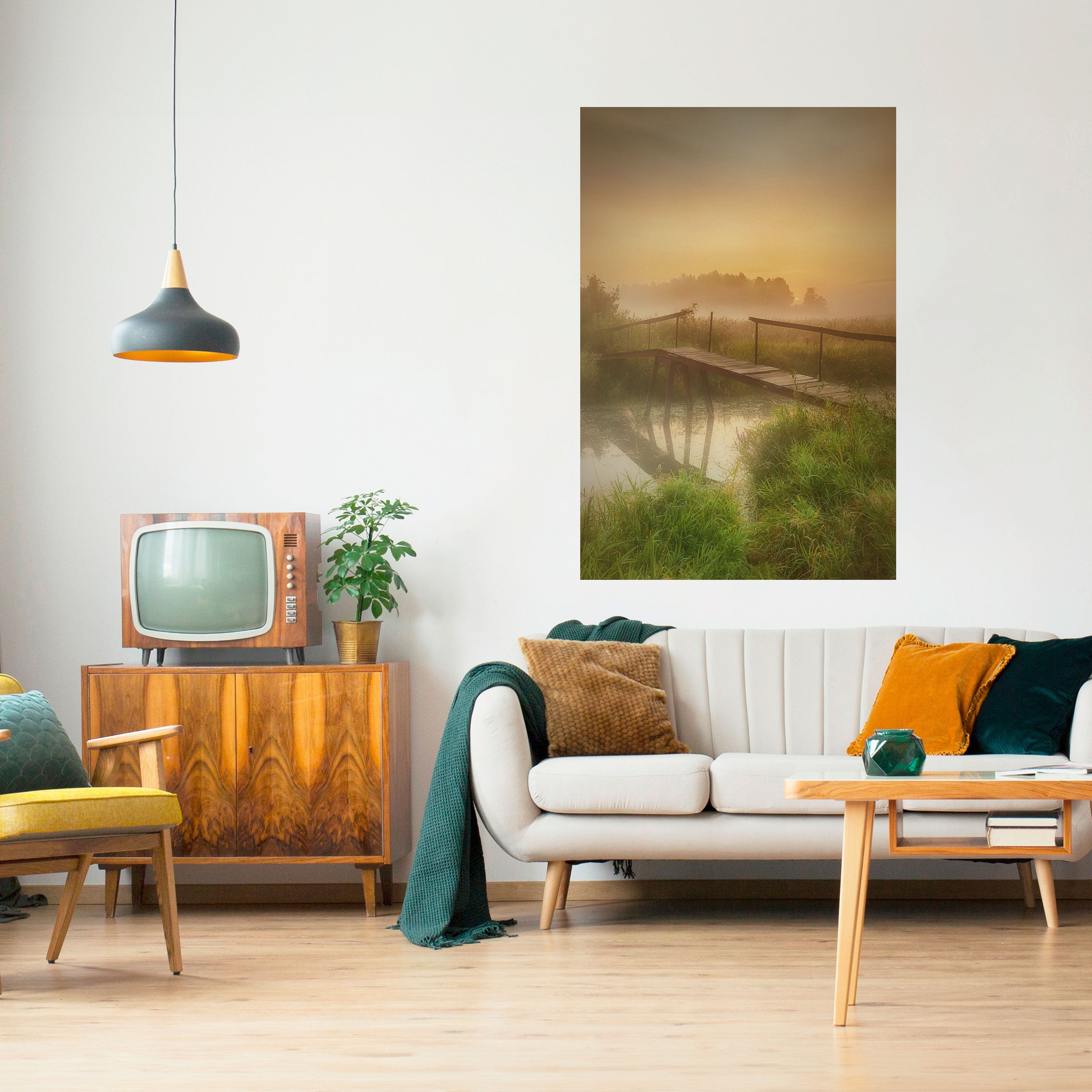 DREAMY HAZE Poster Vertical Autocolante