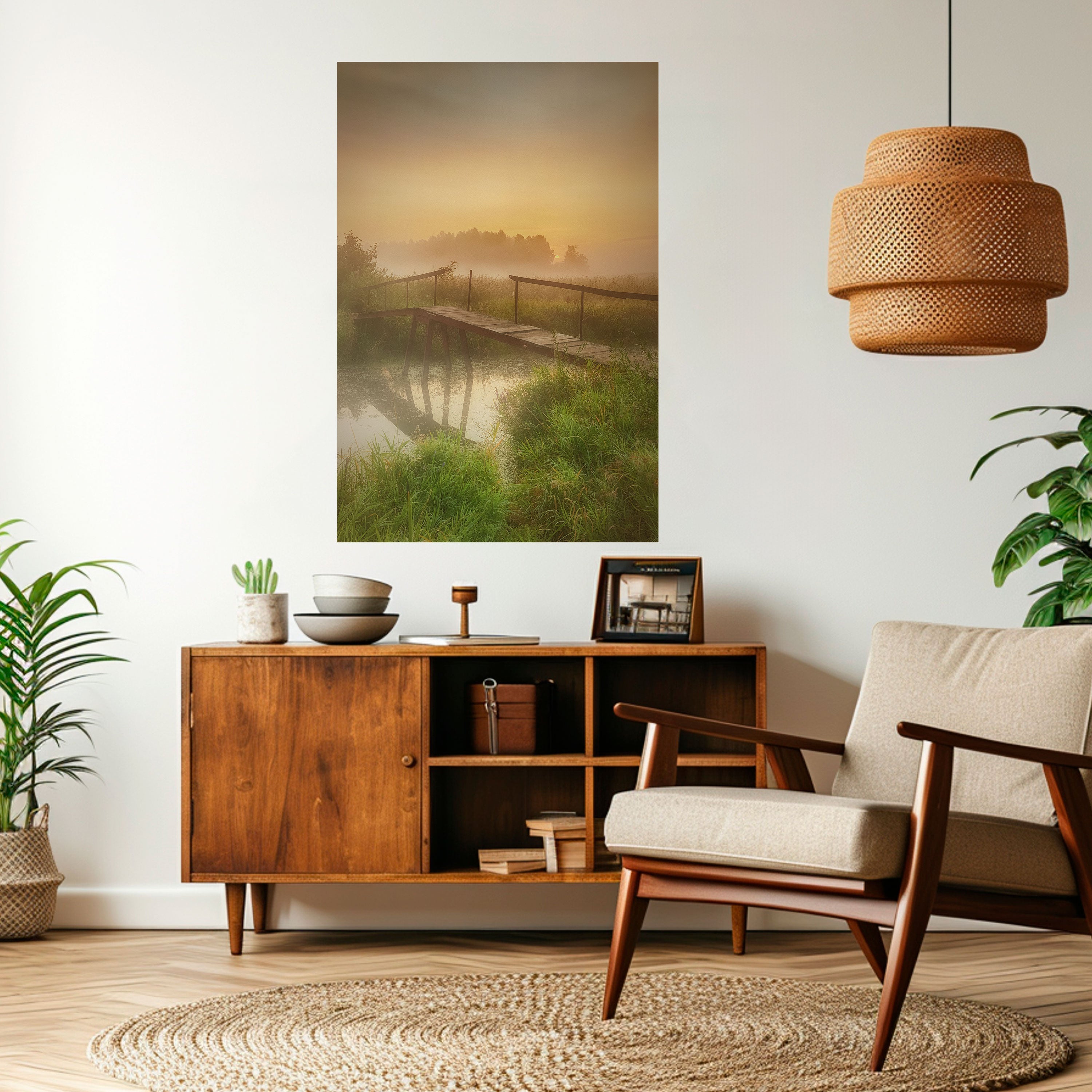 DREAMY HAZE Poster Vertical Autocolante