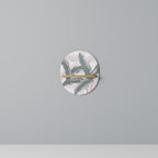 DELICATE BLISS Prateleira Oval Decorativa em Efeito Carvalho