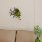 DELICATE BLISS Prateleira Oval Decorativa em Efeito Carvalho