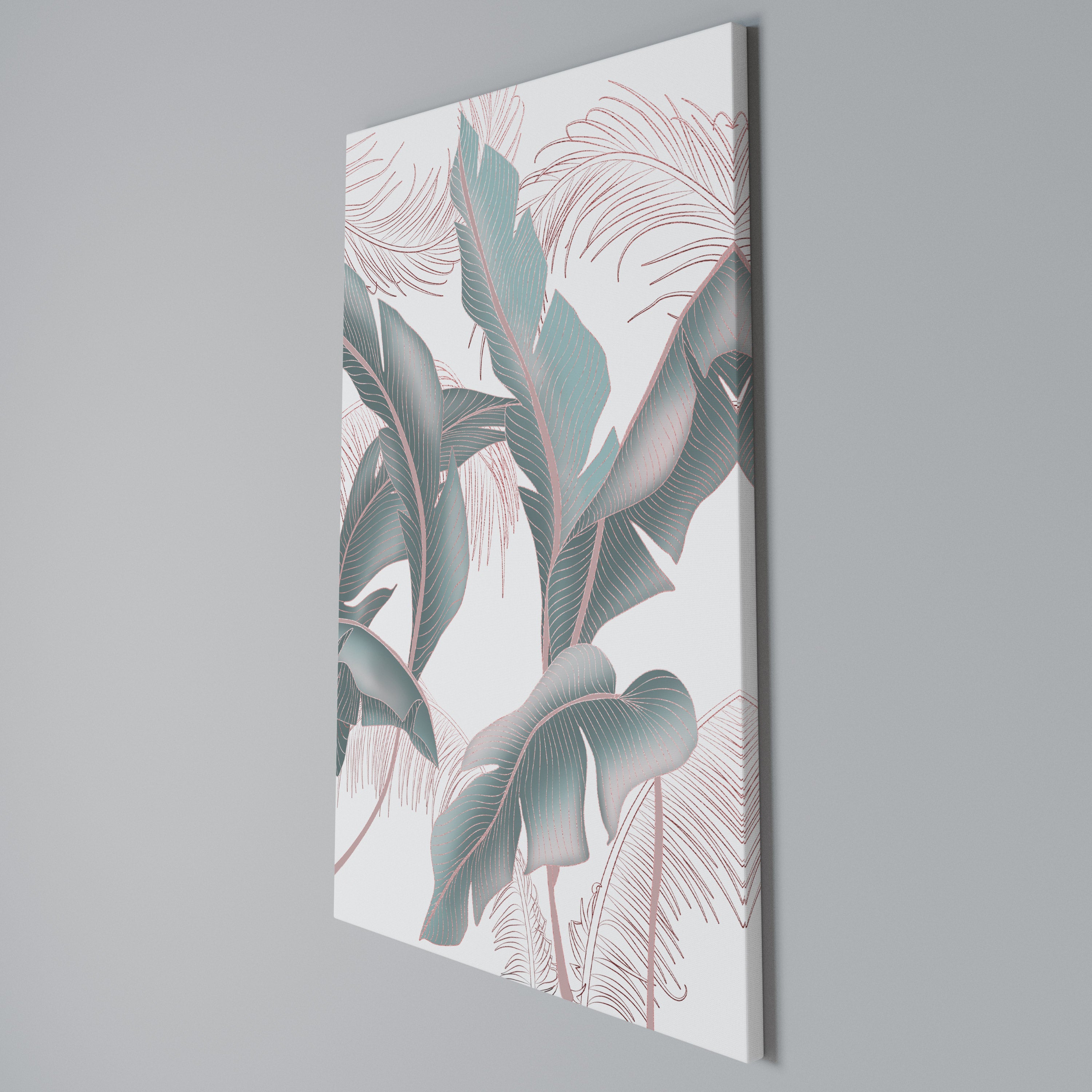 DELICATE BLISS Quadro em tela vertical
