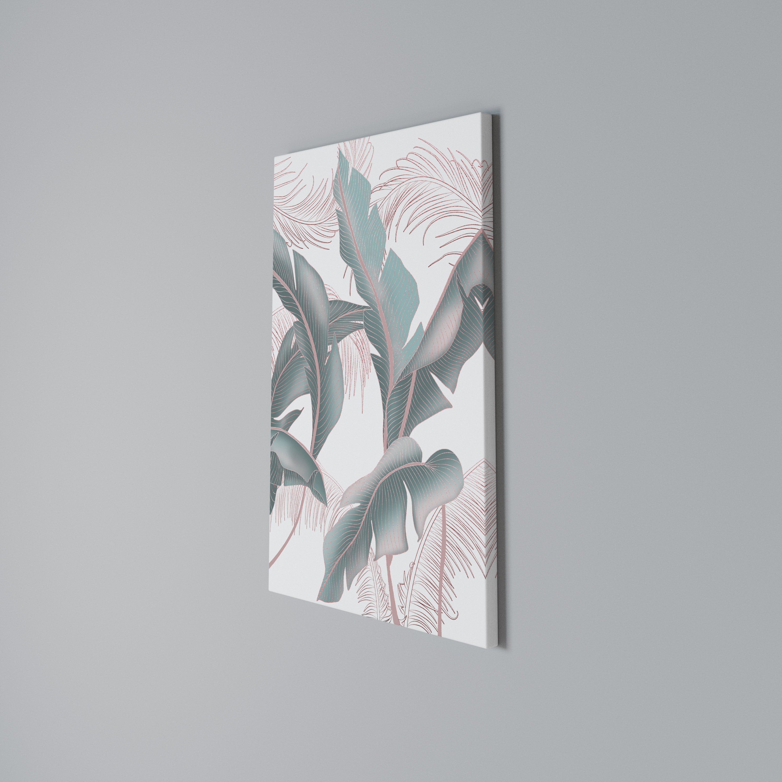 DELICATE BLISS Quadro em tela vertical