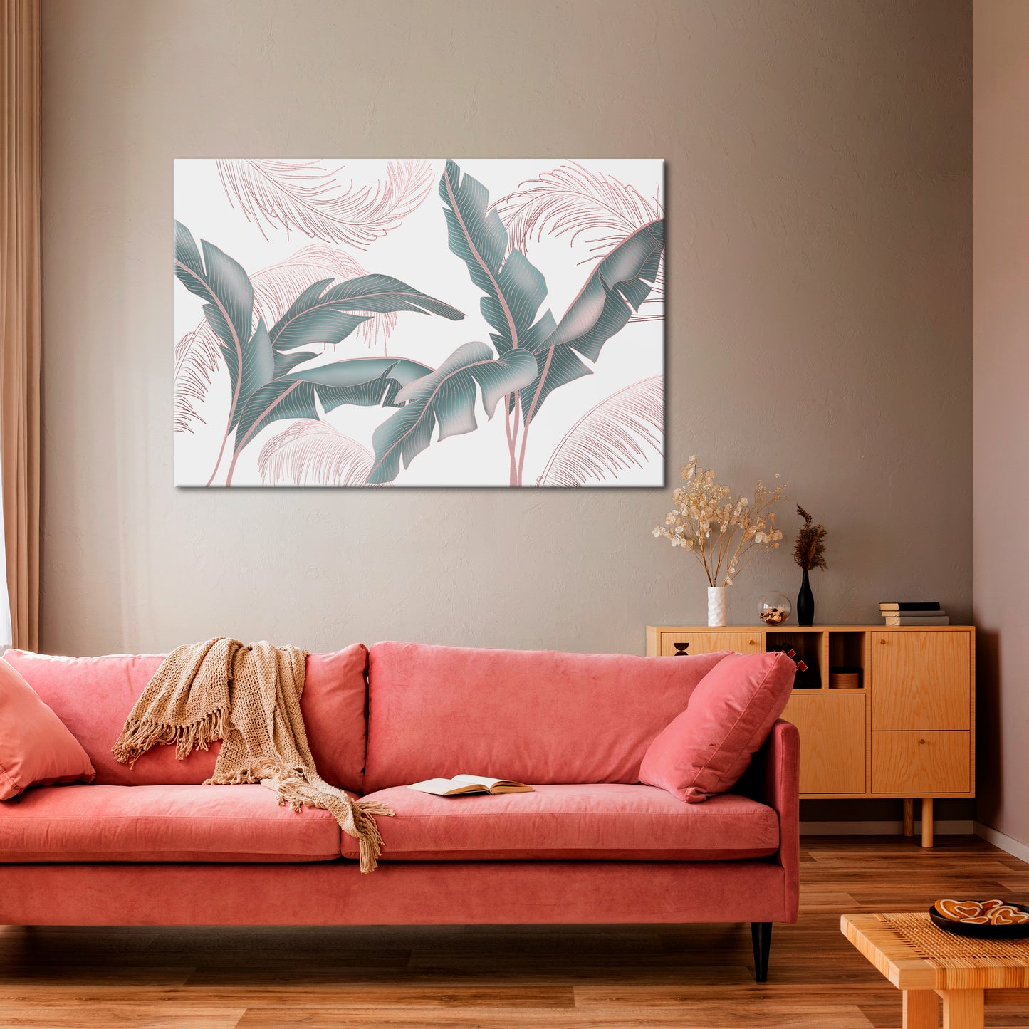DELICATE BLISS Horizontal Canvas Print