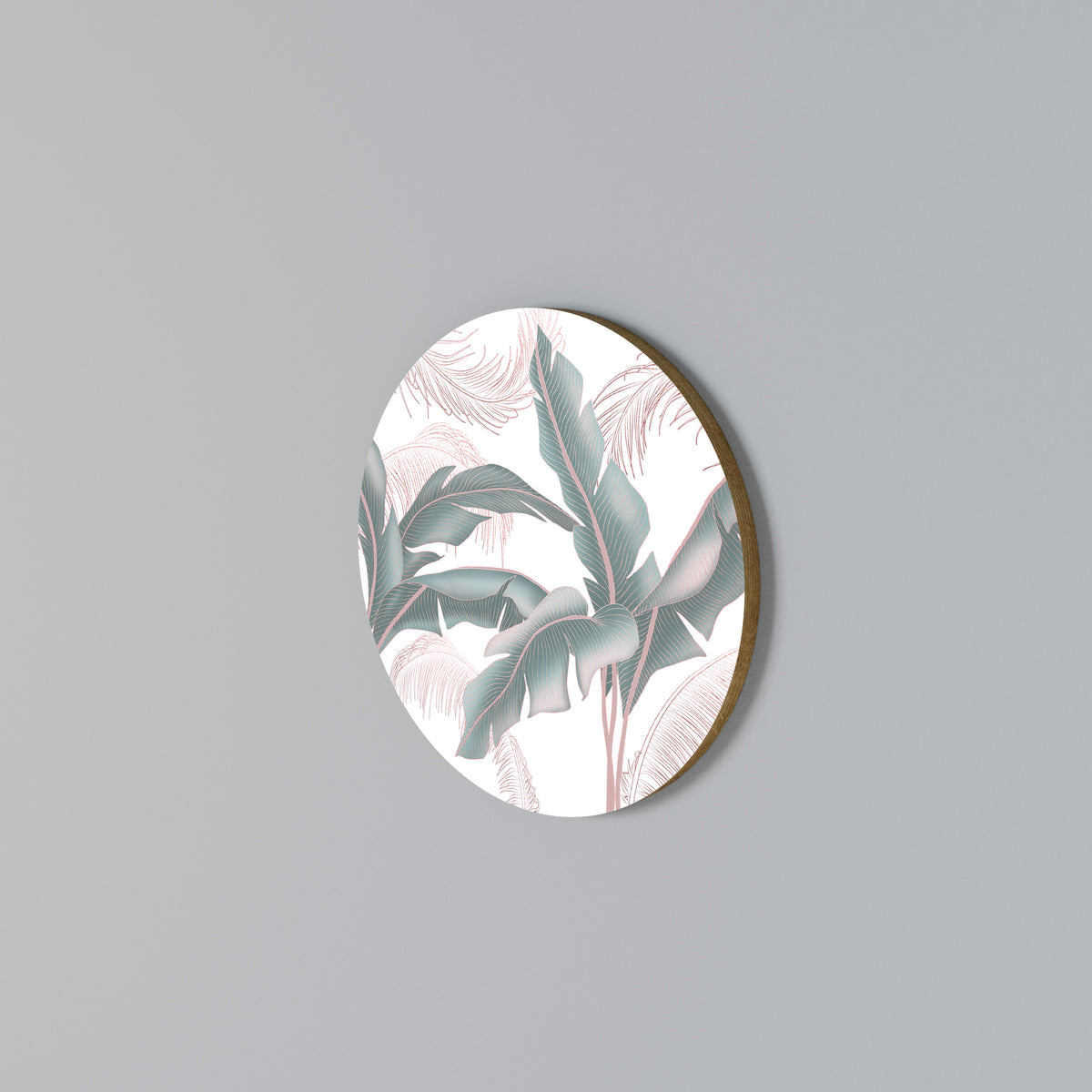 DELICATE BLISS Arte de Parede Redonda