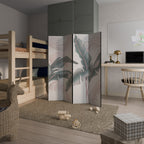 DELICATE BLISS Decorative 4-Panel Room Divider