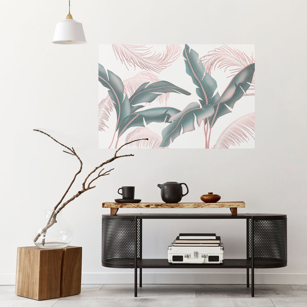 DELICATE BLISS Peel and Stick Horizontal Poster