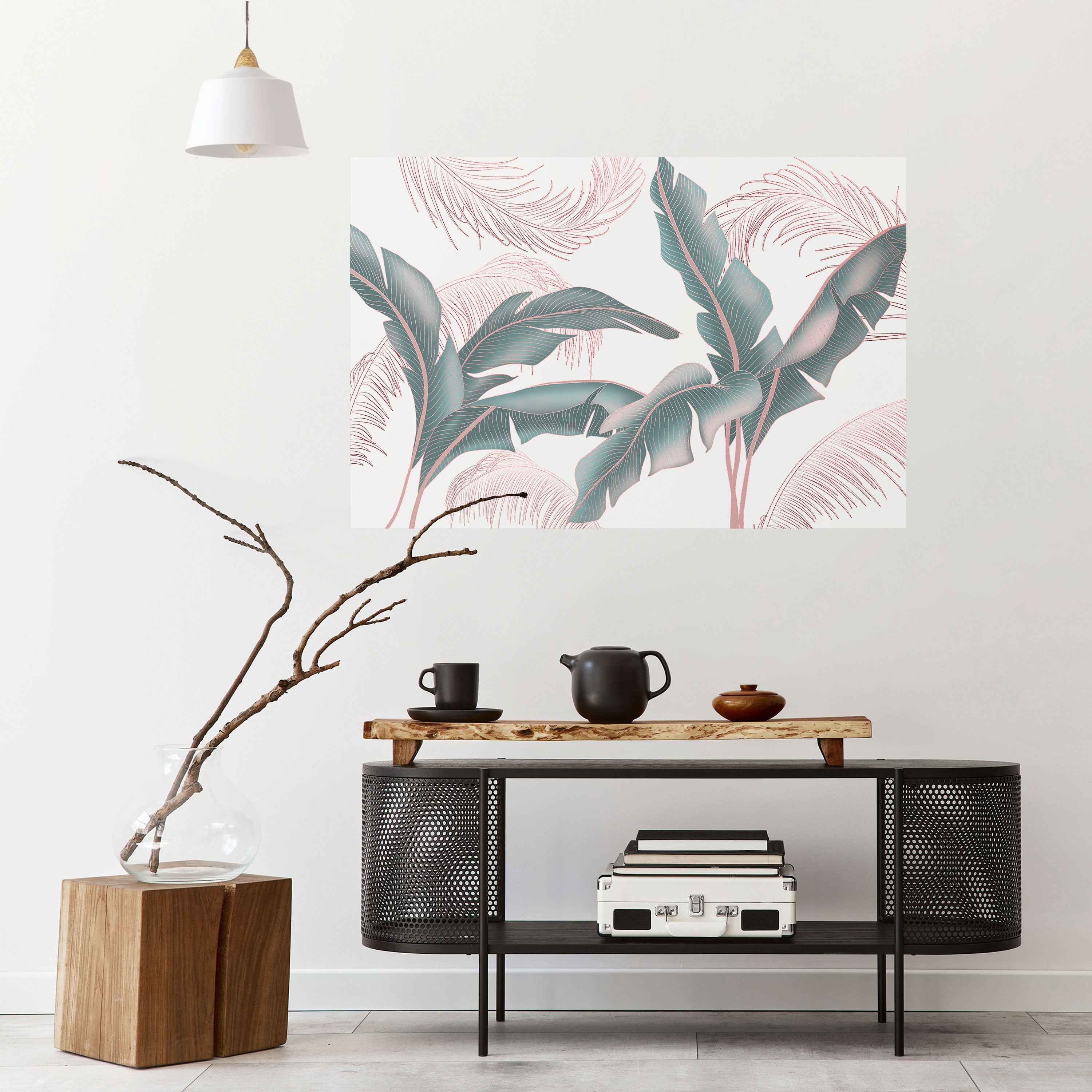 DELICATE BLISS Peel and Stick Horizontal Poster