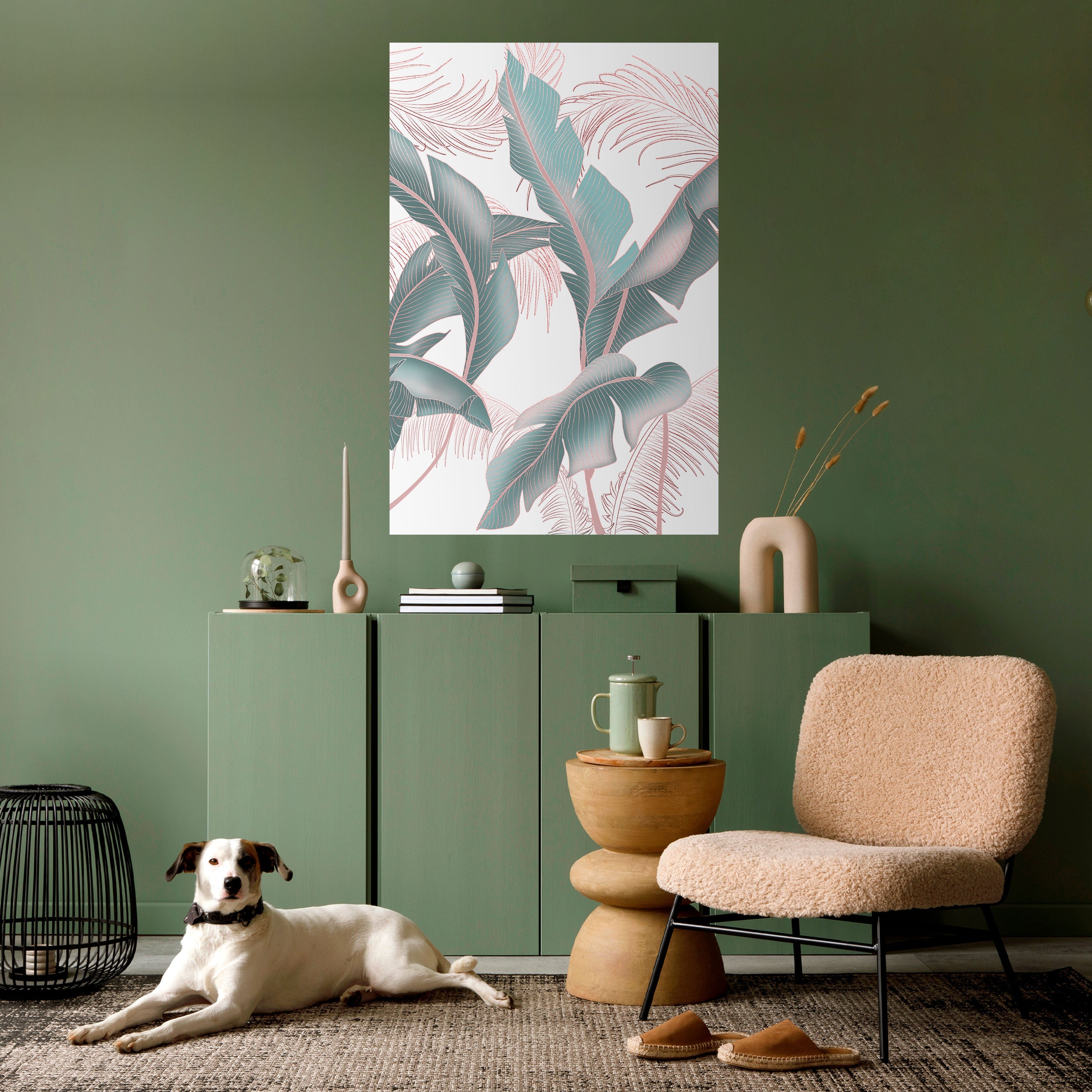 DELICATE BLISS Poster Vertical Autocolante