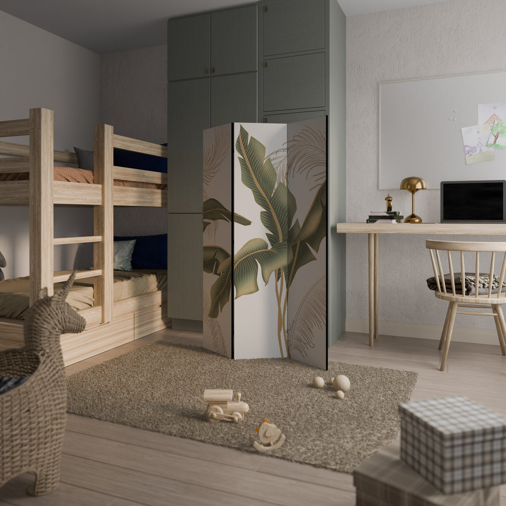 SUBTLE CHARM Biombo Decorativo de 3 Painéis