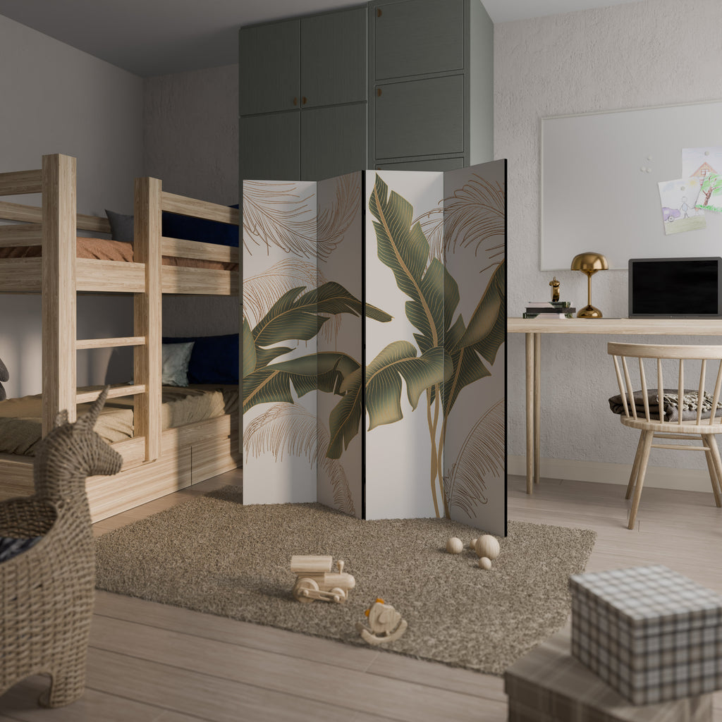 SUBTLE CHARM Biombo de 4 Painéis