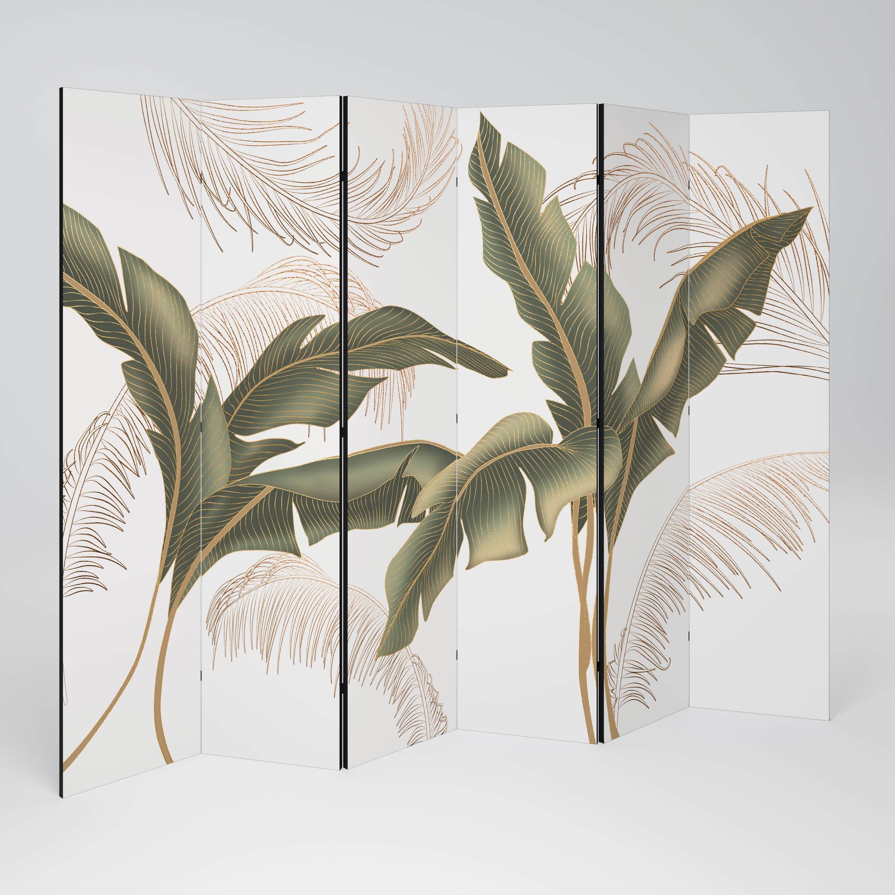 SUBTLE CHARM Decorative 6-Panel Room Divider